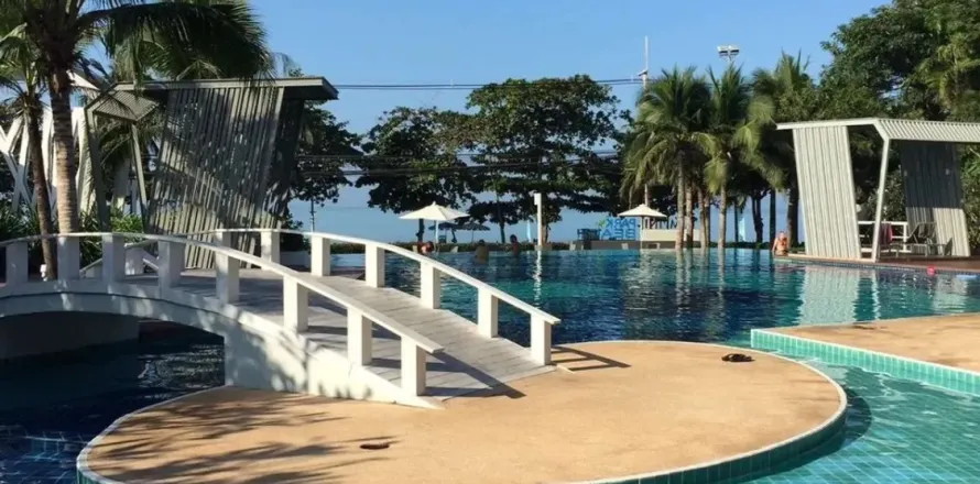 Condominio de 1 dormitorio en Jomtien Beach, Pattaya, Tailandia № 210739