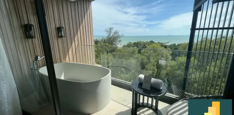 Estudio en el condominio en Pattaya, Tailandia № 210740
