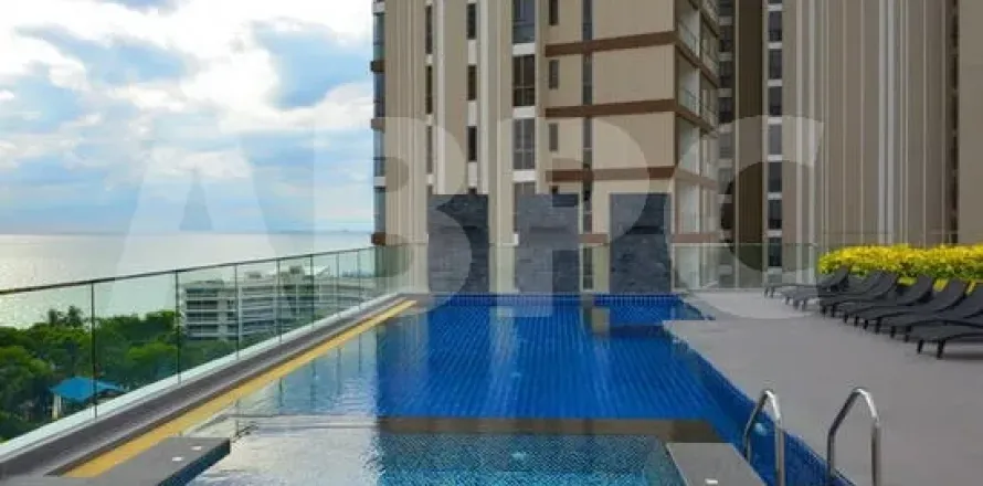 Estudio en el condominio en Pattaya, Tailandia № 210736