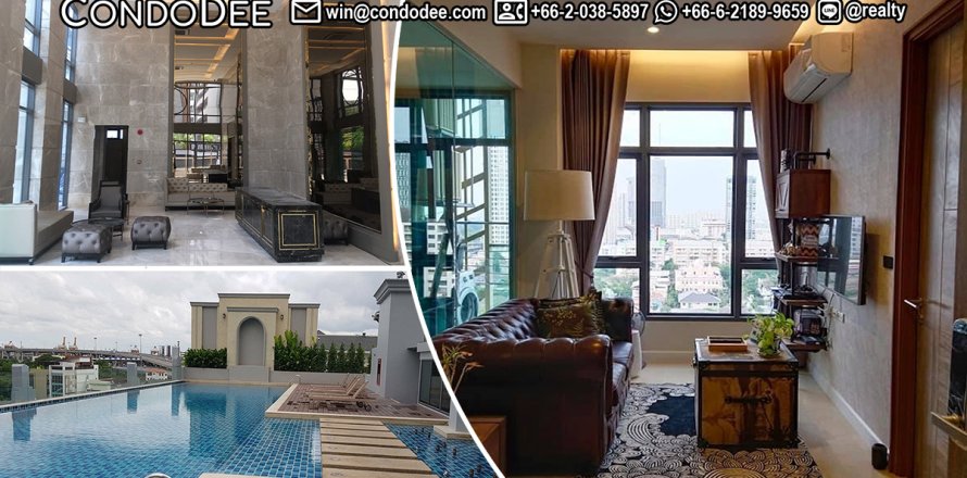 Condo à Khlong Toei, Bangkok, Thaïlande, 1 chambre № 200621