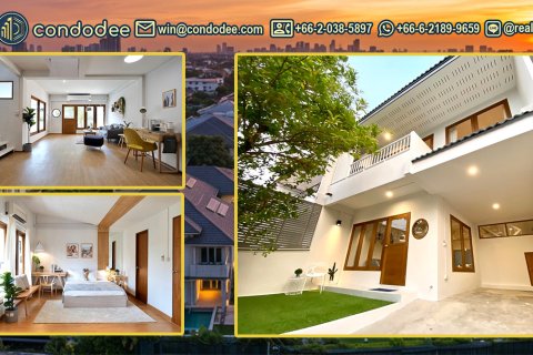 Townhouse à Bang Kapi, Bangkok, Thaïlande 3 chambres № 200622
