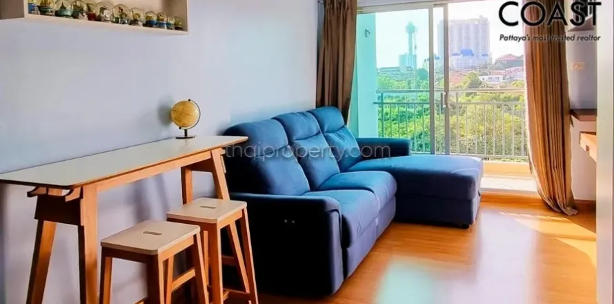 Eigentumswohnung auf Jomtien Beach, Pattaya, Thailand, 1 Schlafzimmer № 213775
