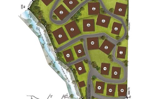 Вилла в Самуи, Таиланд с 3 спальнями  № 166544 - фото 30