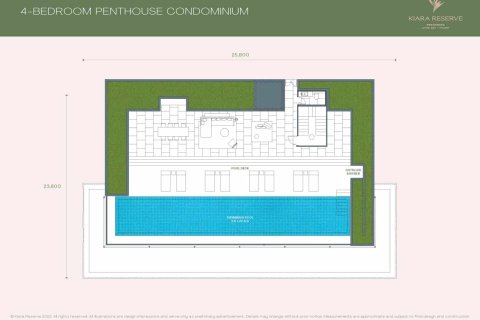 Penthouse on Layan Beach, Thailand 4 bedrooms № 166545 - photo 15