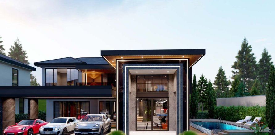 Вилла в Паттайе, Таиланд с 5 спальнями  № 165517