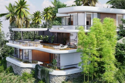 Пентхаус в Пангане, Таиланд с 3 спальнями  № 165523 - фото 20