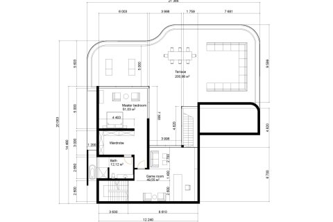 Пентхаус в Пангане, Таиланд с 3 спальнями  № 165523 - фото 22