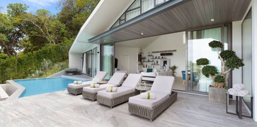 Villa in Ko Samui, Thailand 4 bedrooms № 116445