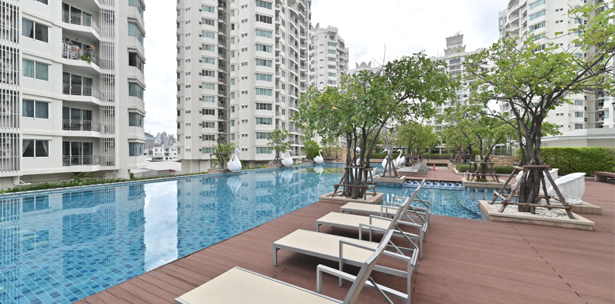 Condo à Bangkok, Thaïlande, 1 chambre  № 187007