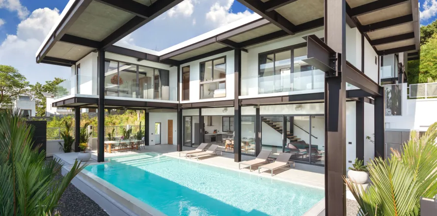 Вилла в Пхукете, Таиланд с 4 спальнями  № 152109