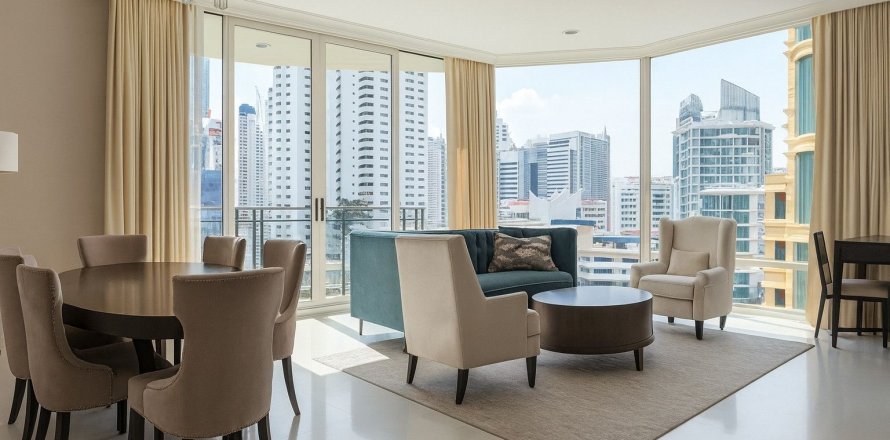 Condo in Watthana, Bangkok, Thailand, 3 bedrooms № 160805
