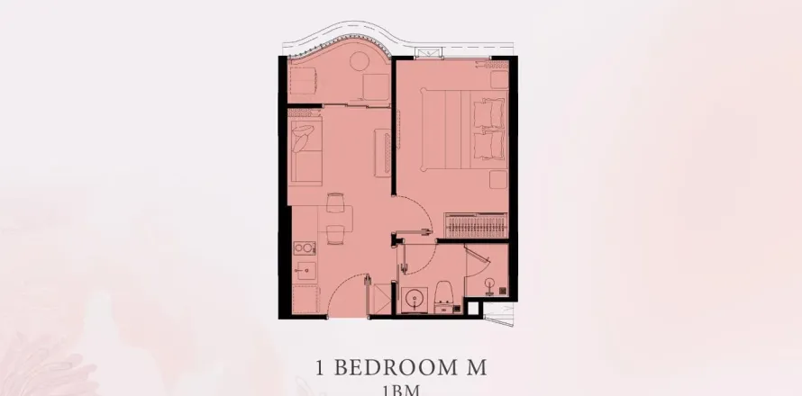 Studio dans le Condo à Kathu, Thaïlande  № 160669