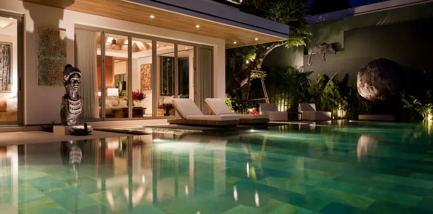 Вилла в Пхукете, Таиланд с 4 спальнями  № 159708