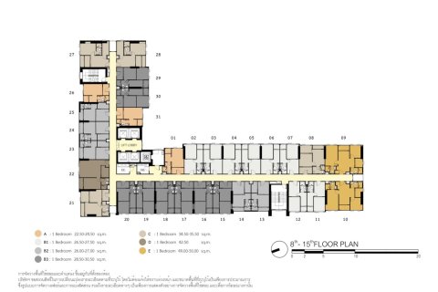 Condo à Bangkok, Thaïlande, 1 chambre  № 165704 - photo 10
