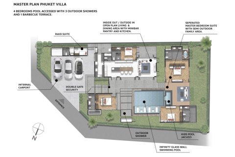 Villa in Bang Tao, Thailand 4 bedrooms № 165701 - photo 18