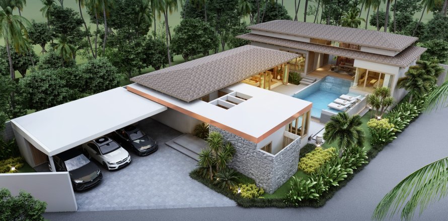 Villa in Bang Tao, Thailand 4 bedrooms № 165701