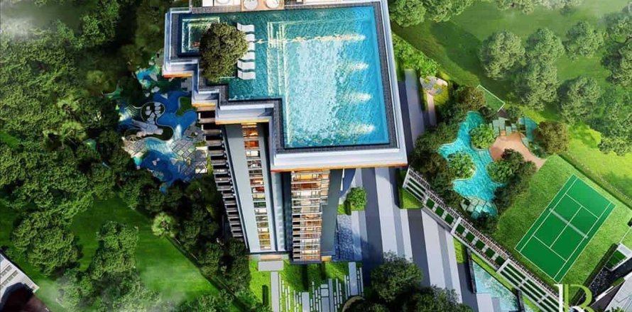 Condo à Pattaya, Thaïlande, 2 chambres  № 165705