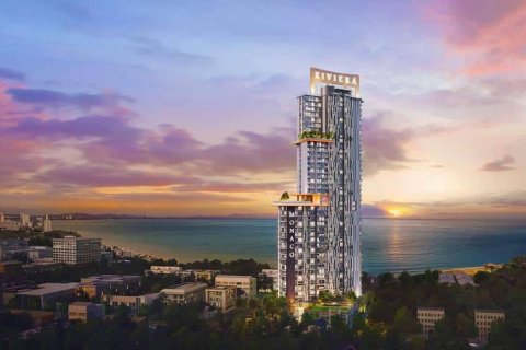 Condo à Pattaya, Thaïlande, 2 chambres  № 165705 - photo 8