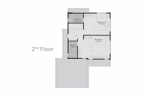 Maison à Bang Kaeo, Thaïlande 3 chambres № 140229 - photo 3