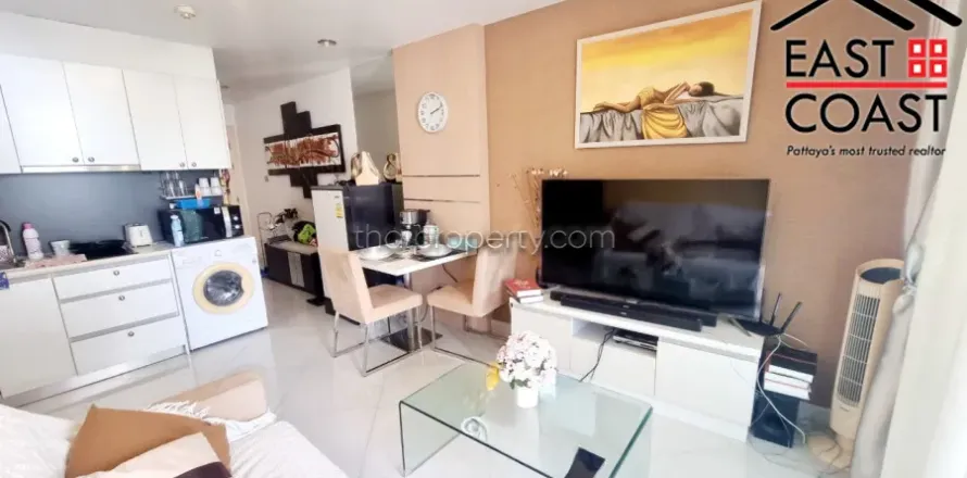 Condominio de 1 dormitorio en Jomtien Beach, Pattaya, Tailandia № 212749