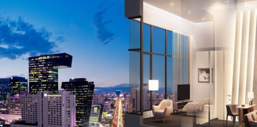 Квартира в Бангкоке, Таиланд с 1 спальней № 162406