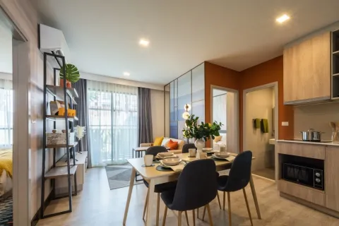 Condo à Chiang Mai, Thaïlande, 2 chambres  № 171279 - photo 3