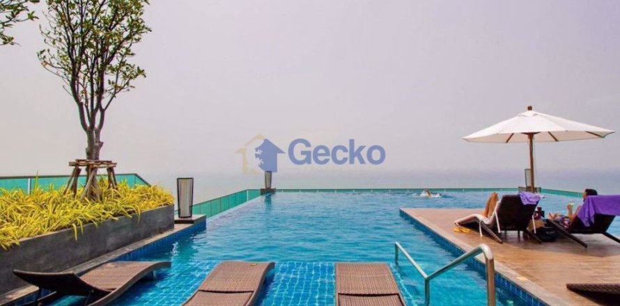 Condo à Pattaya, Thaïlande, 1 chambre № 197046