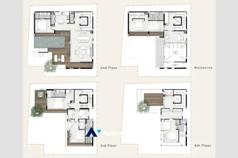 Haus in Yan Nawa, Bangkok, Thailand 4 Schlafzimmer № 216823 - Foto 7