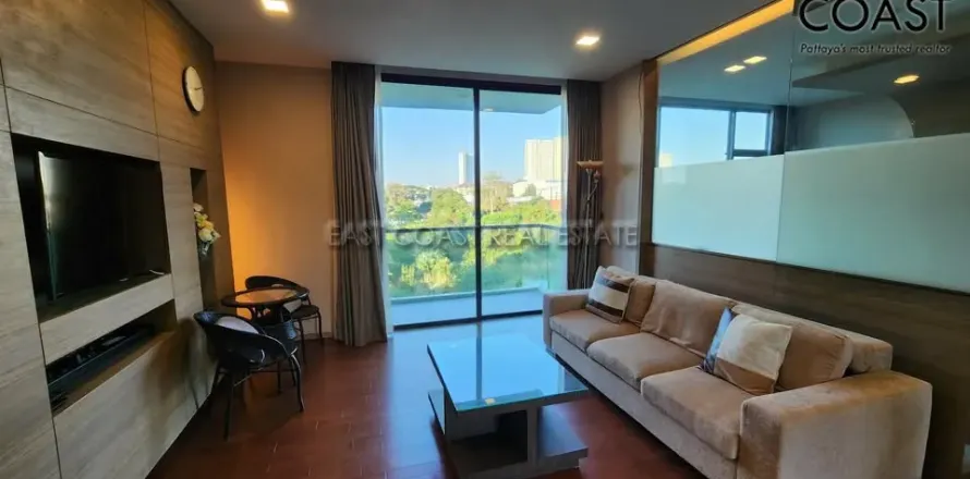Condominio de 1 dormitorio en Pattaya, Tailandia № 212864