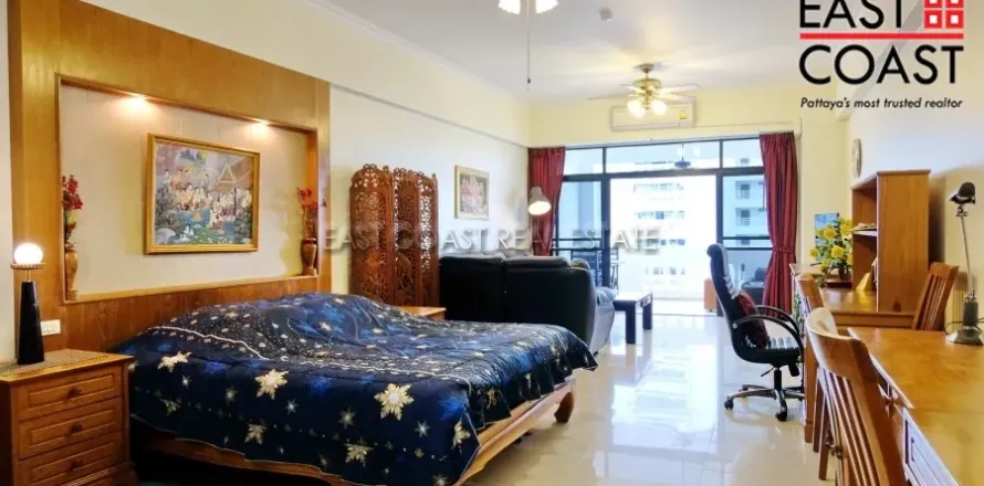 Estudio en el condominio en Jomtien Beach, Pattaya, Tailandia № 212867