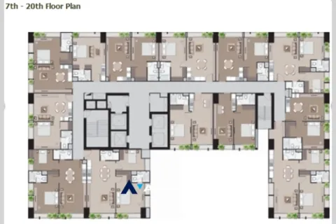Eigentumswohnung in Watthana, Bangkok, Thailand, 2 Schlafzimmer № 216585 - Foto 24