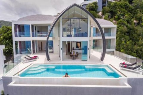 Villa on Chaweng Beach, Ko Samui, Thailand 6 bedrooms № 193548
