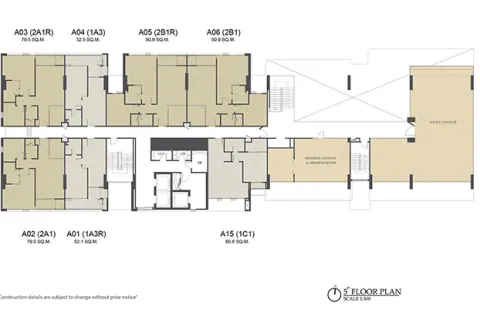 Eigentumswohnung in Khlong Toei, Bangkok, Thailand, 1 Schlafzimmer № 219553 - Foto 18