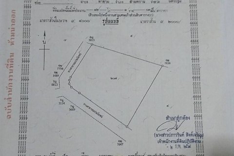 Terrain à Damnoen Saduak, Thaïlande 22400 m2 № 171790 - photo 9