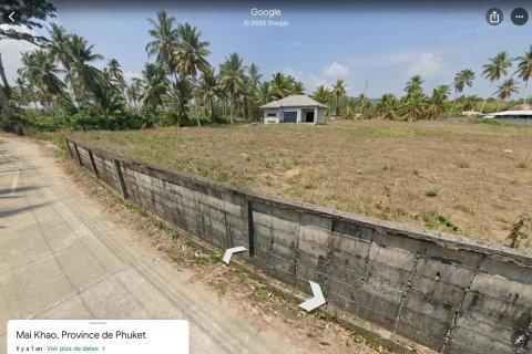 Terrain à Mai Khao, Thaïlande 5464 m2 № 155937 - photo 4