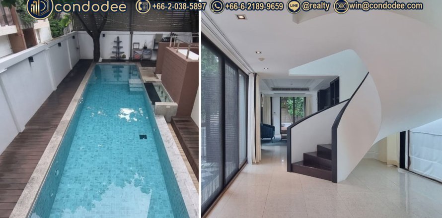 Condo à Sathon, Bangkok, Thaïlande, 3 chambres  № 201234
