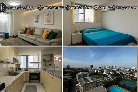 Condo à Watthana, Bangkok, Thaïlande, 2 chambres № 201238 - photo 1