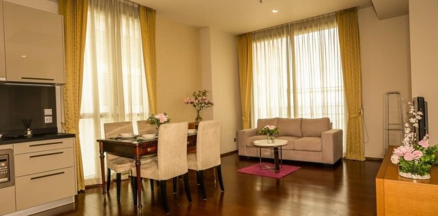 Condo à Watthana, Bangkok, Thaïlande, 2 chambres  № 163301