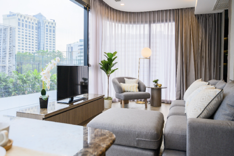 Condo à Watthana, Bangkok, Thaïlande, 2 chambres  № 163304 - photo 7