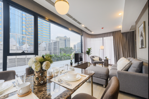 Condo à Watthana, Bangkok, Thaïlande, 2 chambres  № 163304 - photo 2