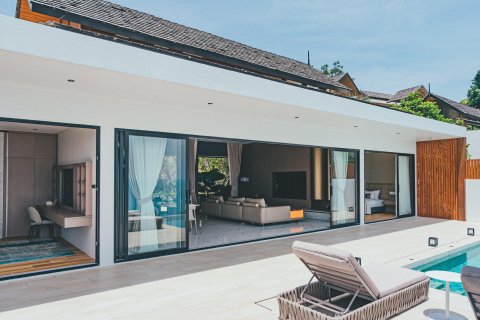 Вилла в Самуи, Таиланд с 3 спальнями  № 152150 - фото 2