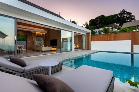 Вилла в Самуи, Таиланд с 3 спальнями  № 152150 - фото 11