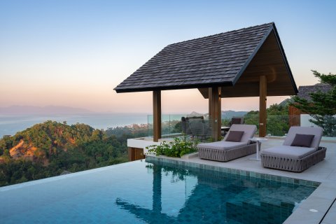 Вилла в Самуи, Таиланд с 3 спальнями  № 152150 - фото 10