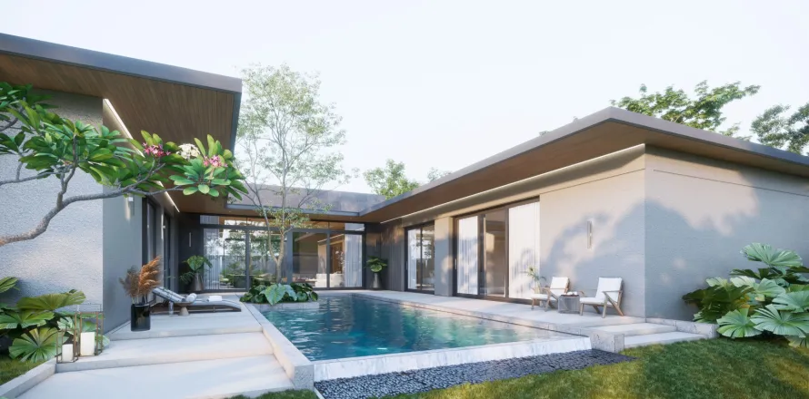 Вилла в Пхукете, Таиланд с 4 спальнями  № 172331