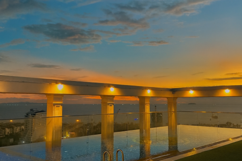 Квартира в Паттайе, Таиланд с 2 спальнями  № 147253 - фото 10