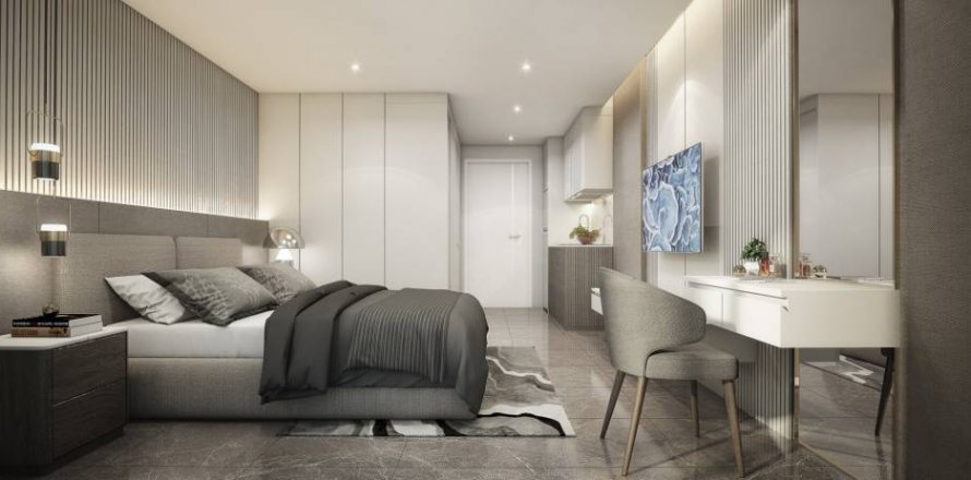 Studio in the Condo in Bang Lamung, Thailand № 115093