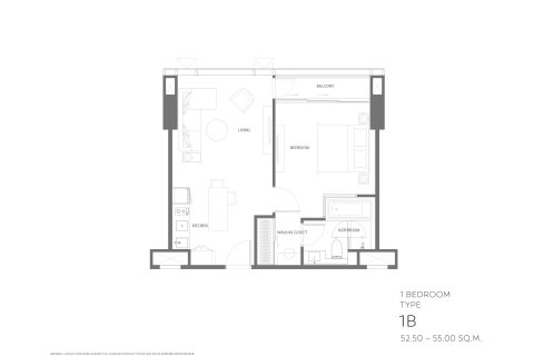 Condo à Bangkok, Thaïlande, 1 chambre  № 166973 - photo 17