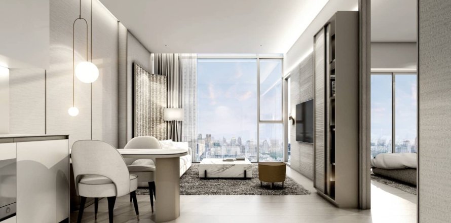 Condo à Bangkok, Thaïlande, 1 chambre  № 166973