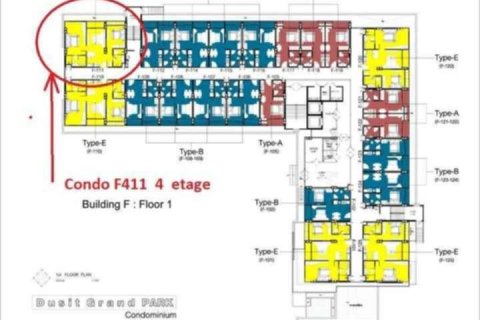 Кондоминиум с 2 спальнями в Паттайе, Таиланд № 158958 - фото 7