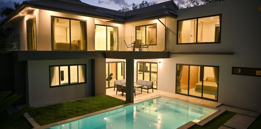 Вилла в Пхукете, Таиланд с 4 спальнями  № 151703